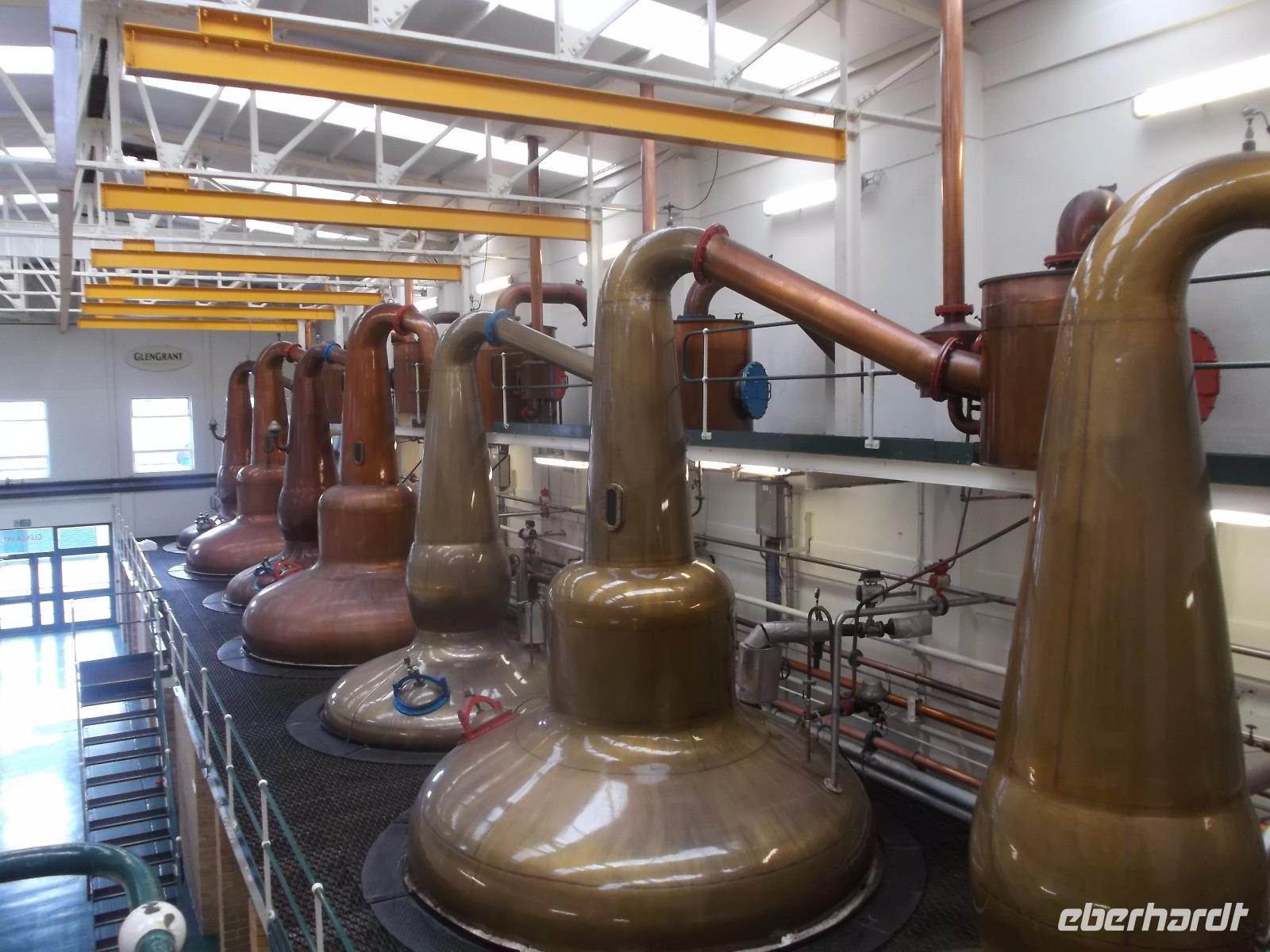 Brennraum, Glen Grant Distillery &ndash; &copy; Michael Krause (Eberhardt TRAVEL)