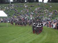 Einmarsch der Blair Atholl Highlander bei den Highland Games &ndash; &copy; Michael Krause (Eberhardt TRAVEL)