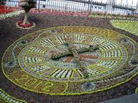 Edinburgh - Blumenuhr in Princes Garden &ndash; &copy; Claudia Bernhardt (Eberhardt TRAVEL)