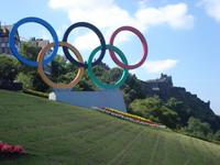 Edinburgh - Olympische Ringe &ndash; &copy; Claudia Bernhardt (Eberhardt TRAVEL)