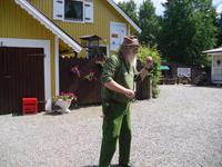 Empfang im Elchpark &ndash; &copy; Ingrid Langer (Eberhardt TRAVEL)