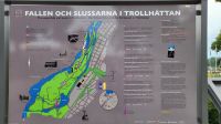 Kreuzfahrt Göta-Kanal - Schleusenplan über alle Schleusen in Trollhättan &ndash; &copy; Franziska Bergmann (Eberhardt TRAVEL)