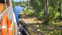 Kreuzfahrt Göta-Kanal - Fahrt zur Forsvik-Schleuse &ndash; &copy; Franziska Bergmann (Eberhardt TRAVEL)