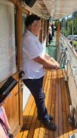 Kreuzfahrt Göta-Kanal - musikalischer Empfang an der Forsvik-Schleuse &ndash; &copy; Franziska Bergmann (Eberhardt TRAVEL)