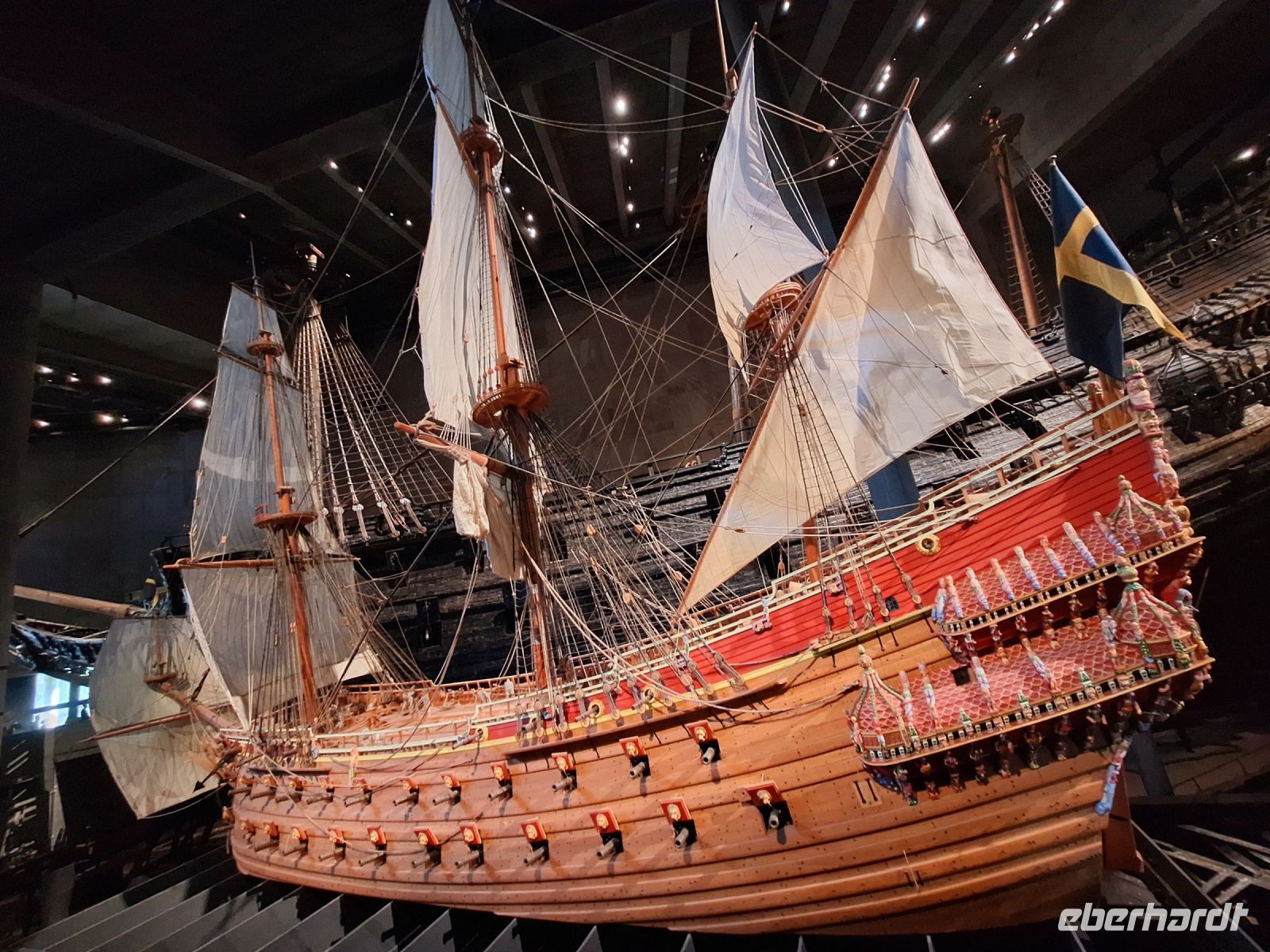 052 Stockholm Vasa Museum Das Modell &ndash; &copy; Heike Jack (Eberhardt TRAVEL)