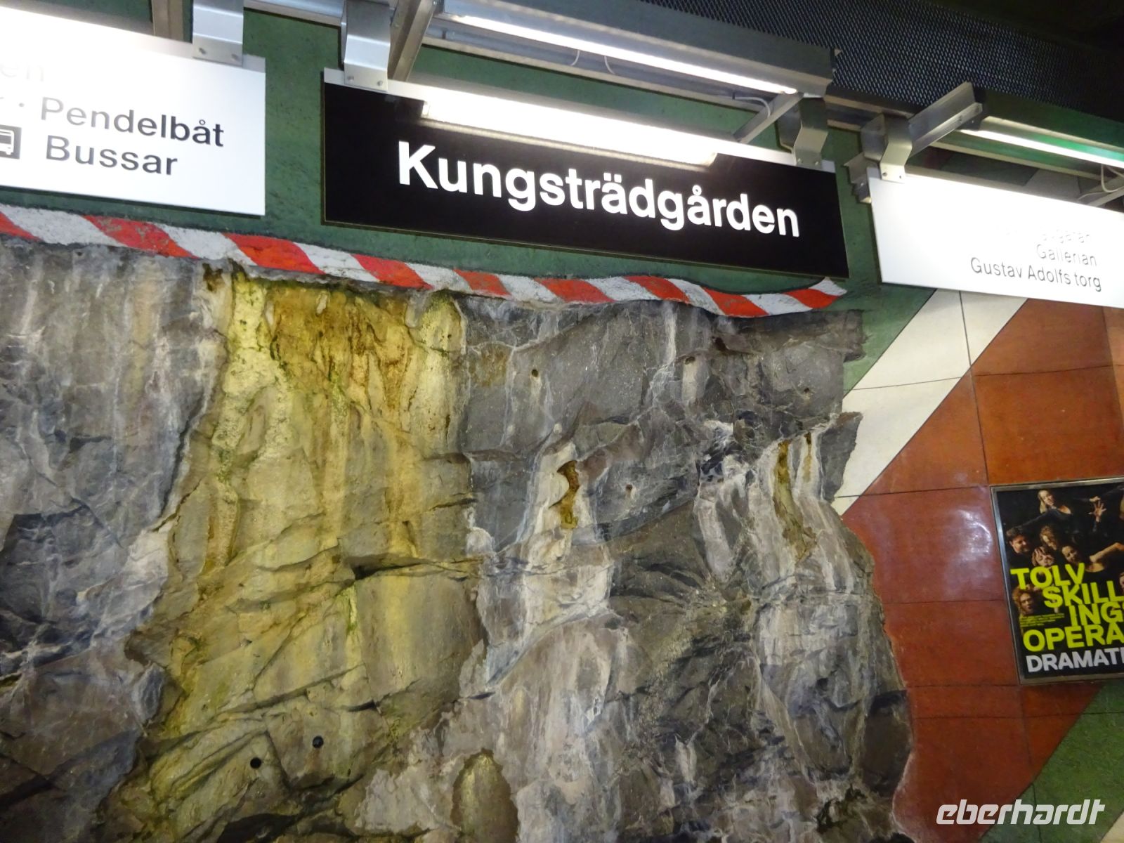 Stockholm: Metrostation &ndash; &copy; Inge Bily (Eberhardt TRAVEL)