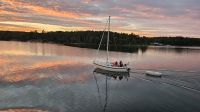 Kreuzfahrt Götakanal - unterwegs zum Sonnenuntergang mit der MS Diana &ndash; &copy; Franziska Bergmann (Eberhardt TRAVEL)