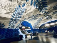 Göta-Kanal Stockholm -  Kunst in der U-Bahn Station T-Centralen &ndash; &copy; Heike Wagner (Eberhardt TRAVEL)