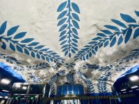  Göta-Kanal Stockholm -  Kunst in der U-Bahn Station T-Centralen &ndash; &copy; Heike Wagner (Eberhardt TRAVEL)