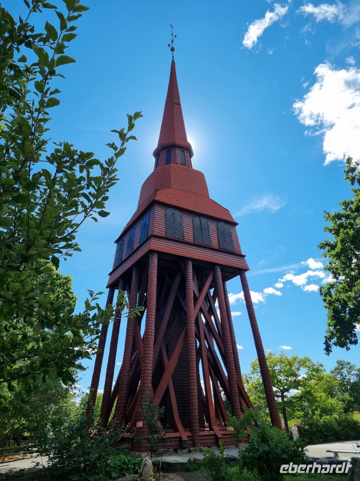 Freilichtmuseum Skansen - Hällestadsstapeln Glockenturm   &ndash; &copy; Katrin Deutschbein (Eberhardt TRAVEL)