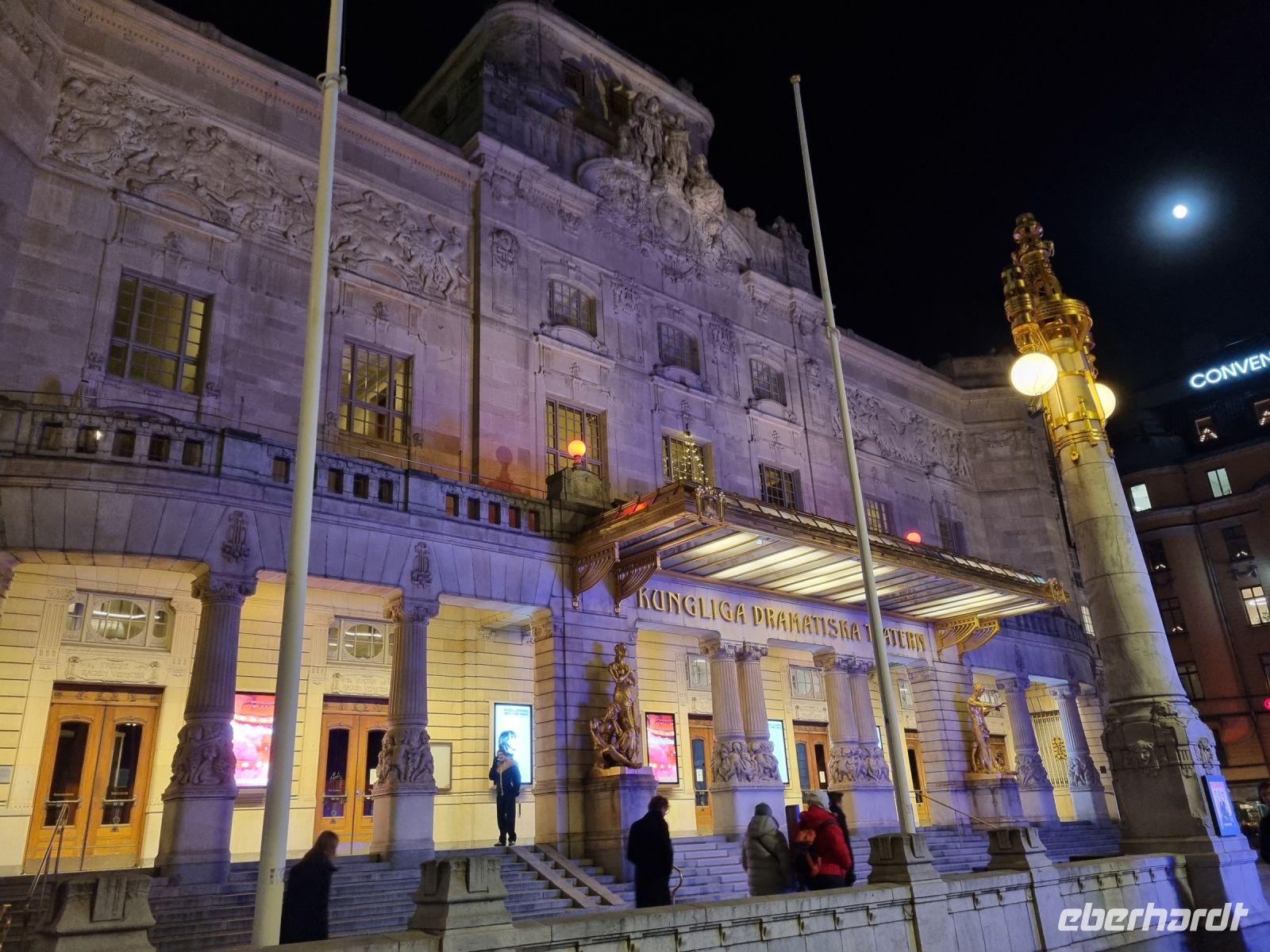Weihnachtlicher Spaziergang durch Stockholm - Königliches Dramatisches Theater &ndash; &copy; Katrin Deutschbein (Eberhardt TRAVEL)