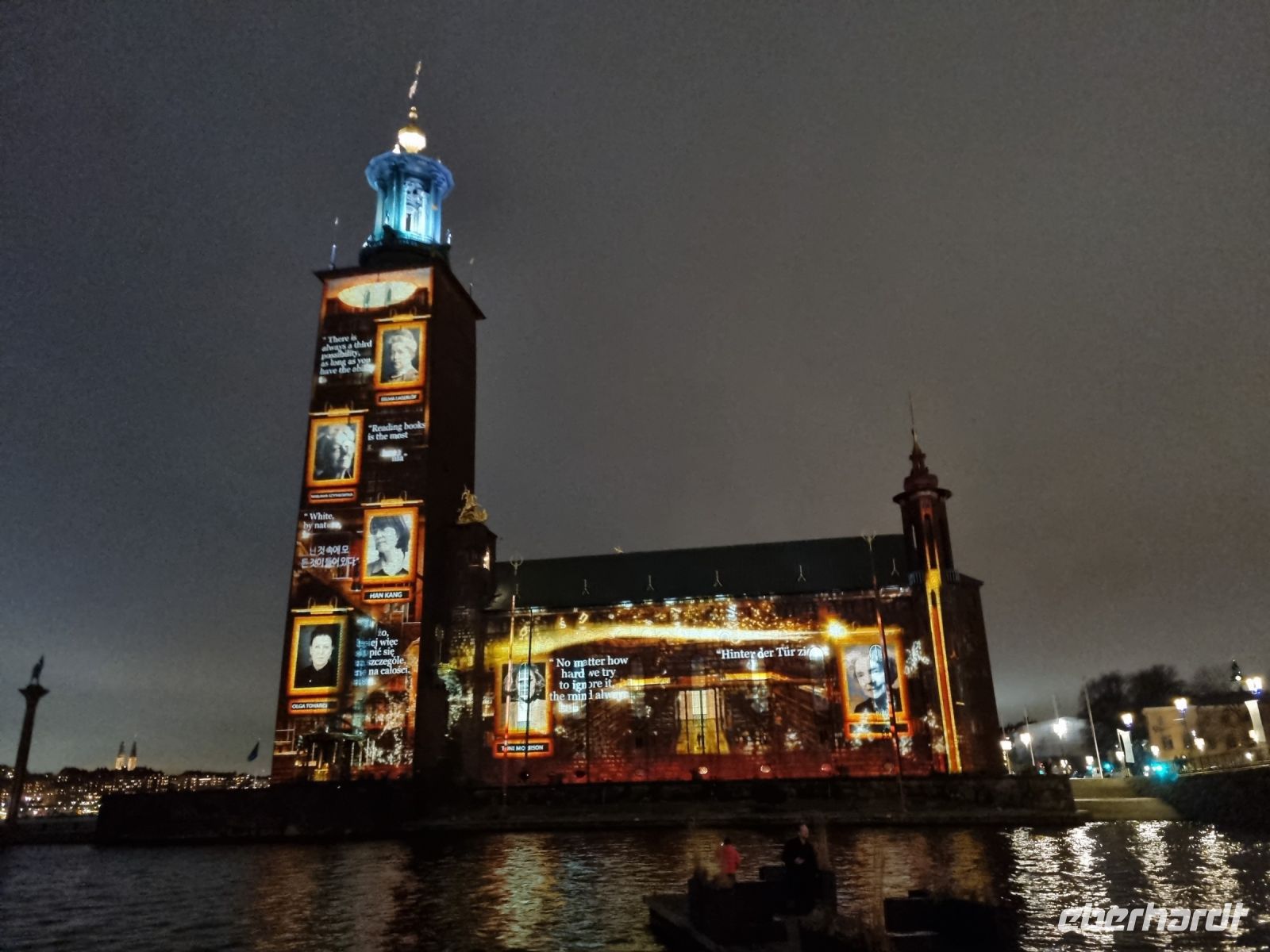 Nobel Week Lights - Lichterfestival am Stadshuset (Rathaus) &ndash; &copy; Katrin Deutschbein (Eberhardt TRAVEL)