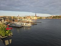 Blick auf Stockholm
