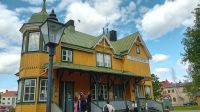 Bahnhof beim Schloß Gripsholm