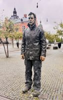Tag 7 - Standing man, Umeå &ndash; &copy; Christin Kuschka (Eberhardt TRAVEL)