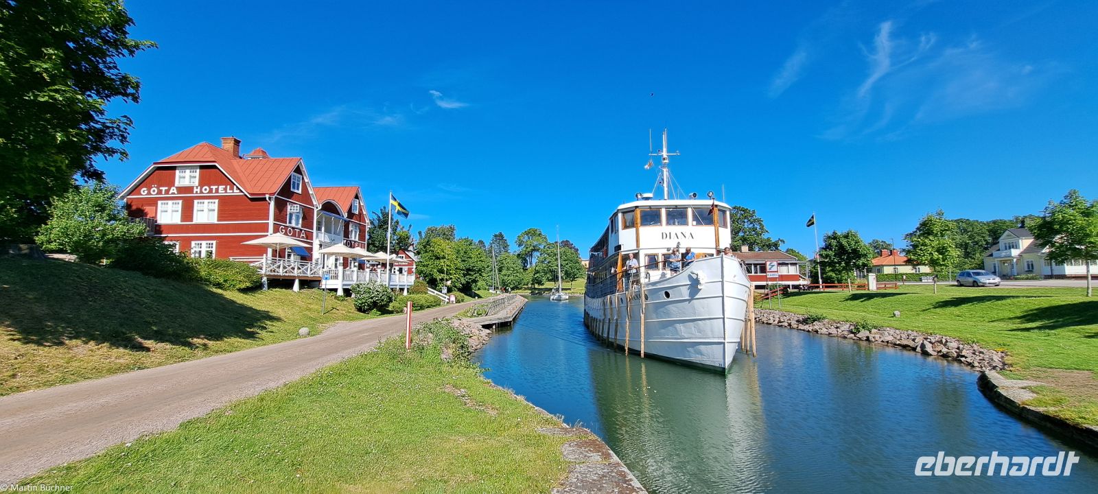 Göta Kanal - Borensberg - Göta Hotell &ndash; &copy; Martin Büchner (Eberhardt TRAVEL)