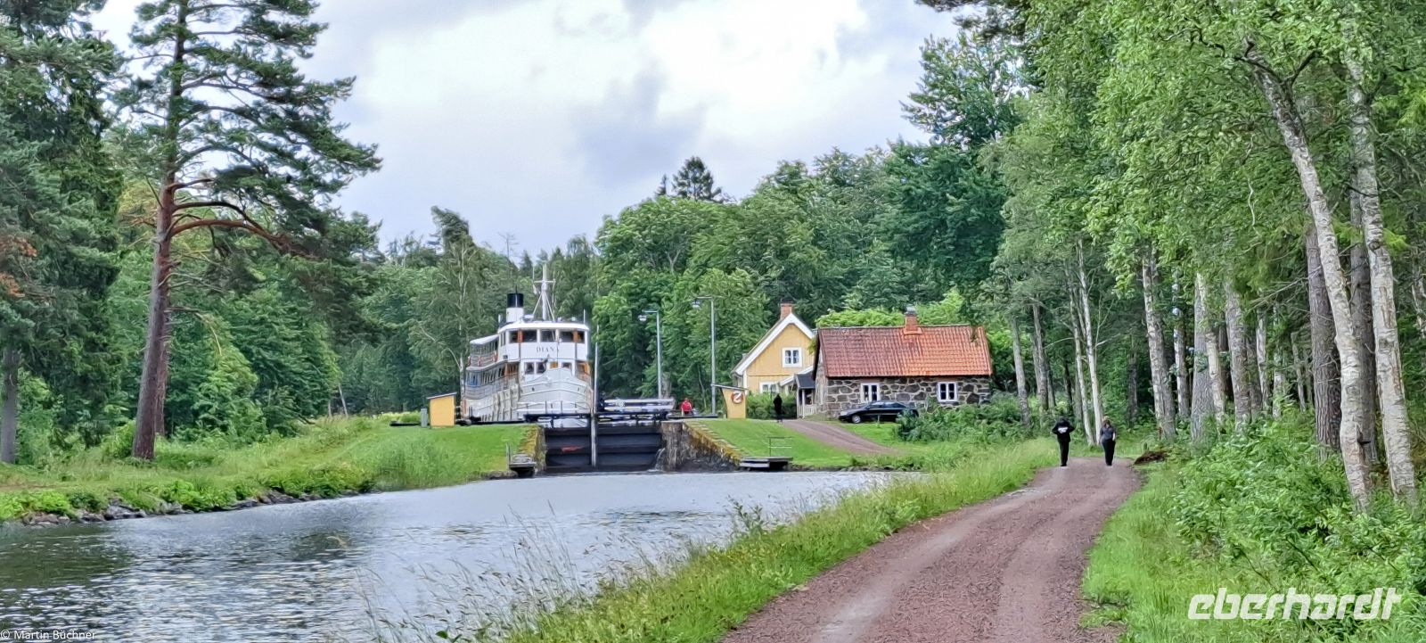 Göta Kanal - Sjötorp - westliches Ende des Göta Kanal - Eingang zum Vänern &ndash; &copy; Martin Büchner (Eberhardt TRAVEL)