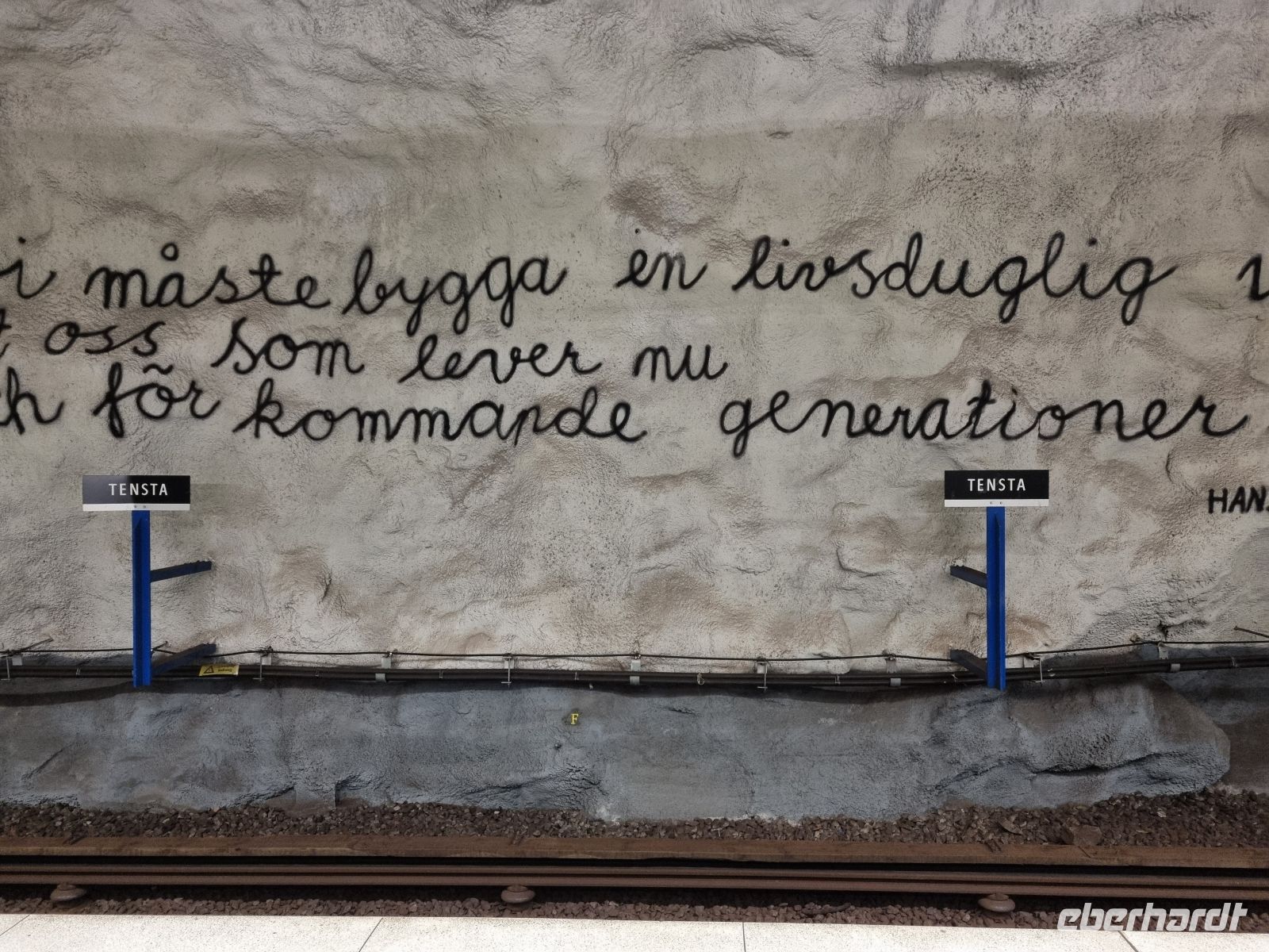 Tunnelbana-Station: Tensta &ndash; &copy; Katrin Deutschbein (Eberhardt TRAVEL)