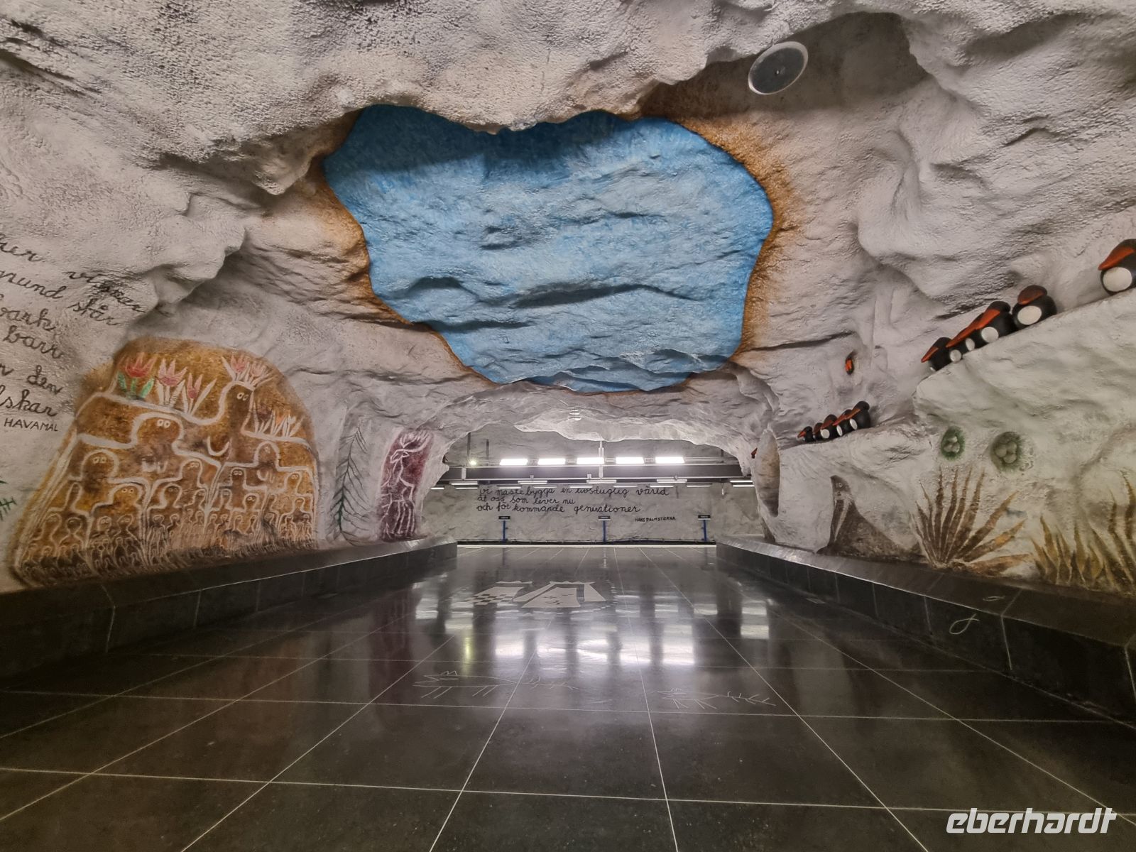 Tunnelbana-Station: Tensta &ndash; &copy; Katrin Deutschbein (Eberhardt TRAVEL)