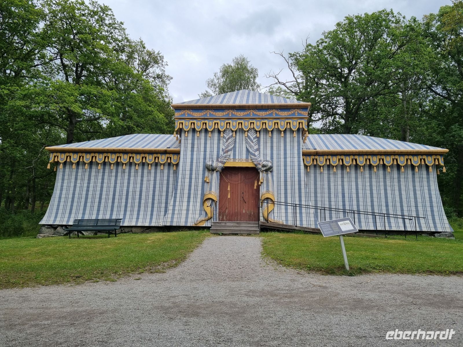 Drottningholm - Schlosspark (Wachzelt) &ndash; &copy; Katrin Deutschbein (Eberhardt TRAVEL)