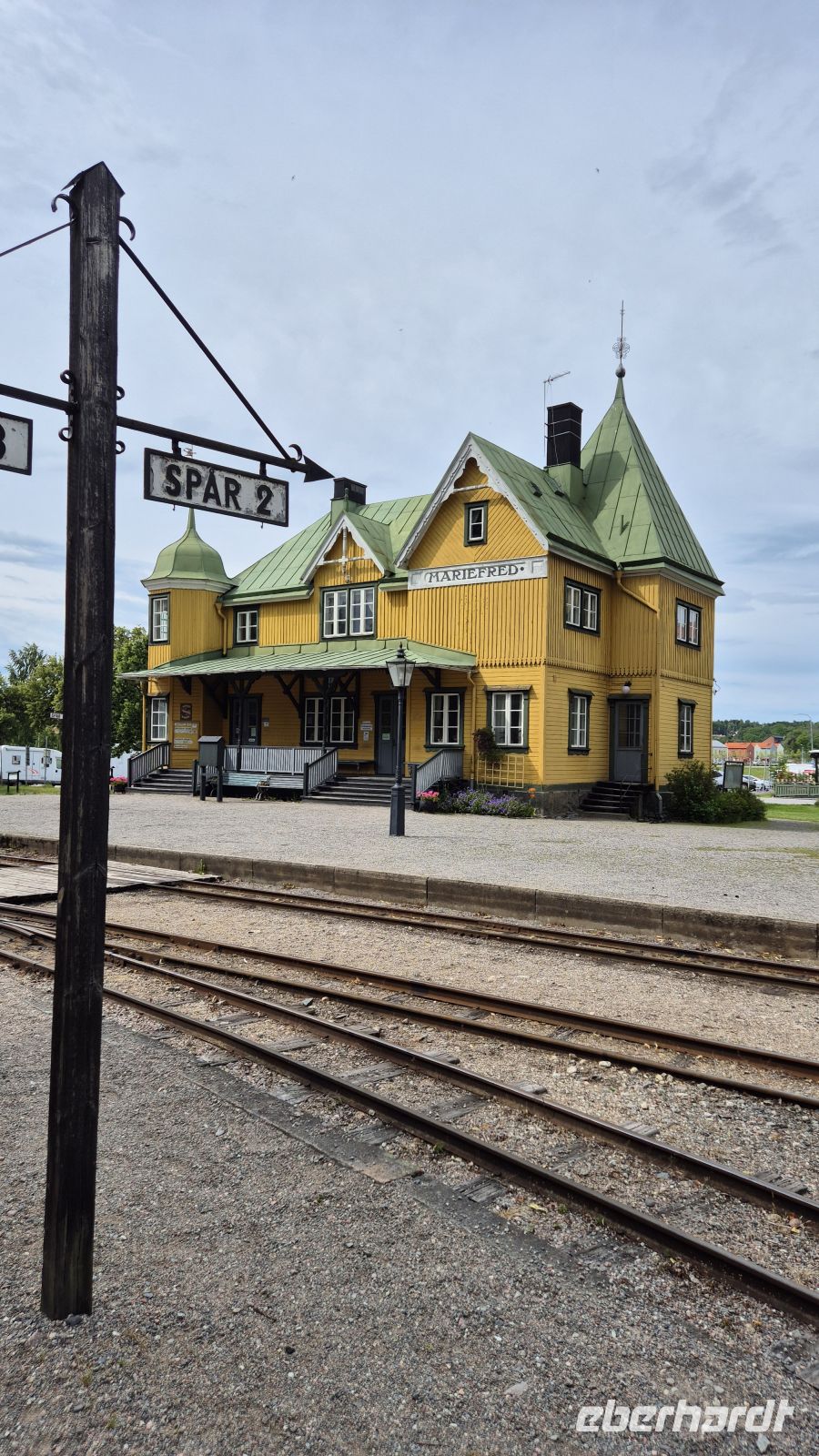 Bahnhof Mariefred &ndash; &copy; Sinah Witzig (Eberhardt TRAVEL)