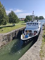MS Wasa Lejon auf dem Götakanal &ndash; &copy; Sinah Witzig (Eberhardt TRAVEL)