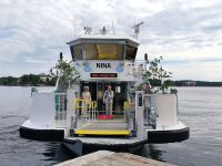 Stockholm. Auch die Fähre grüßt freundlich &ndash; &copy; Heike Jack (Eberhardt TRAVEL)