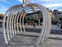 Stockholm. Slussen, Wal-Kunst und Salsa-Tanz &ndash; &copy; Heike Jack (Eberhardt TRAVEL)