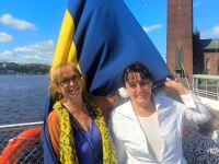 Stockholm. Heike und Olga  &ndash; &copy; Heike Jack (Eberhardt TRAVEL)