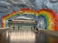 Stockholm - U-Bahn-Hopping