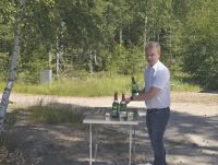 2026_Radreise_Schweden: Tour Schluß mit Alex &ndash; &copy; Dieter Braune (Eberhardt TRAVEL)