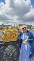 Städtereise Stockholm - Reiseleiterin Franzi auf der Skeppsholmsbrücke &ndash; &copy; Franziska Bergmann (Eberhardt TRAVEL)