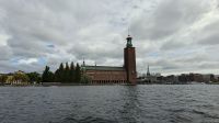 Städtereise Stockholm - Stadshus vom Boot aus &ndash; &copy; Franziska Bergmann (Eberhardt TRAVEL)