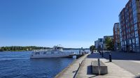 Städtereise Stockholm - Fähranleger am Hotel Elite