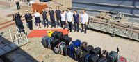 Abschied vom Kapitän und von der Crew der Diana &ndash; &copy; Sylvia Führ (Eberhardt TRAVEL)