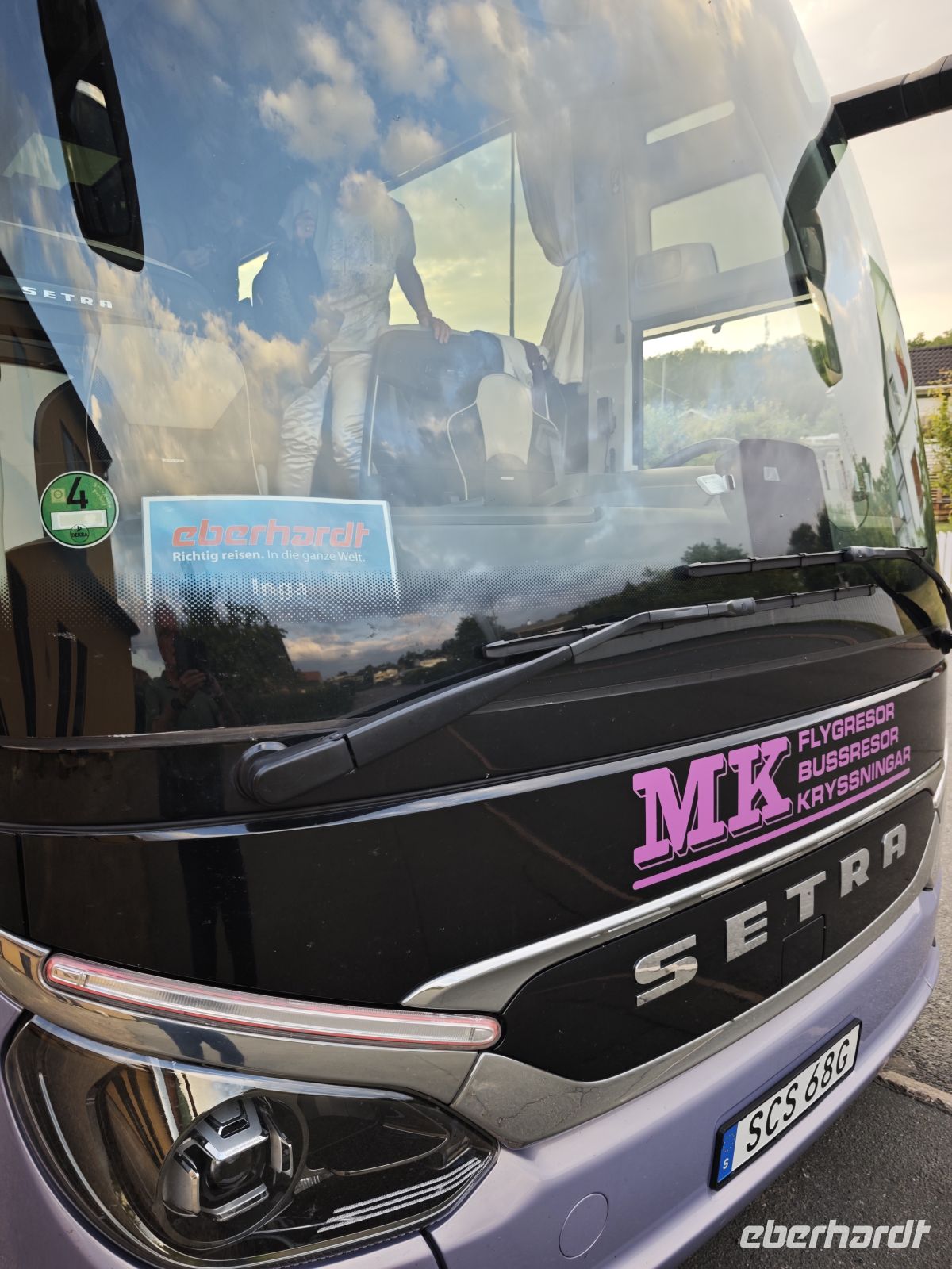 Unser Bus für die nächsten Tage &ndash; &copy; Peter Walther (Eberhardt TRAVEL)