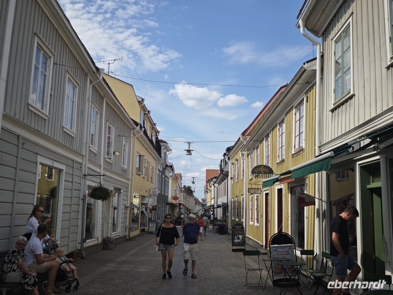 Gasse in Eksjö &ndash; &copy; Peter Walther (Eberhardt TRAVEL)