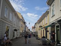 Gasse in Eksjö &ndash; &copy; Peter Walther (Eberhardt TRAVEL)