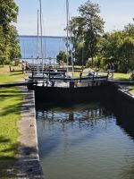 Motala mit Schleusentreppe vom Götakanal &ndash; &copy; Peter Walther (Eberhardt TRAVEL)