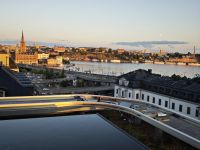 Sonnenuntergang über den Dächern Stockholms &ndash; &copy; Peter Walther (Eberhardt TRAVEL)
