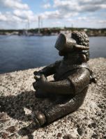 Carlsson vom Dach Stockholm  &ndash; &copy; Beate Klingebiel (Eberhardt TRAVEL)