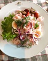 Köstliches Krabbenbrot im Grand Hotel Insel Marstrand &ndash; &copy; Beate Klingebiel (Eberhardt TRAVEL)