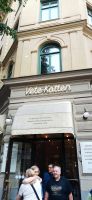 Stockholm: vor dem Café Vette Katten