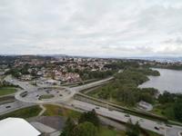 Blick vom Rica Forum Stavanger in der 21. Etage