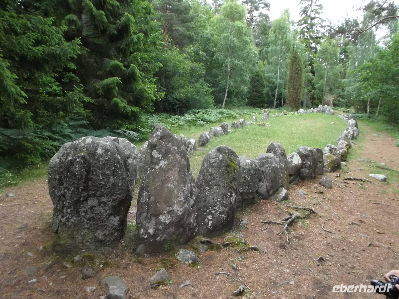 Schiffssetzung von Gnisvärd &ndash; &copy; Michael Krause (Eberhardt TRAVEL)