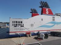 Stena Scandinavica im Hafen Kiel &ndash; &copy; Michael Krause (Eberhardt TRAVEL)