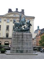 Stockholm Prinzessin mit dem Drachen &ndash; &copy; Ingrid Langer (Eberhardt TRAVEL)