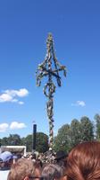 Mittsommer im Freilichtmuseum Skansen - Aufstellen des Maibaumes... &ndash; &copy; Katrin Deutschbein (Eberhardt TRAVEL)