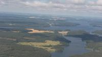Landeanflug auf Stockholm