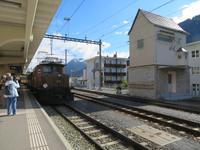 Fahrt mit dem Nostalgie-Zug von Davos nach Filisur - das legendäre Krokodil &ndash; &copy; Annette Weise (Eberhardt TRAVEL)